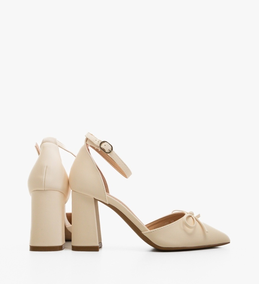 Pantofi dama Pierce Bej - Img 4