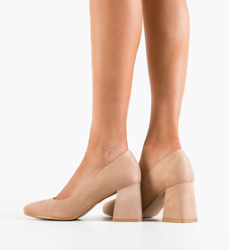 Pantofi dama Rabia Khaki - Img 5