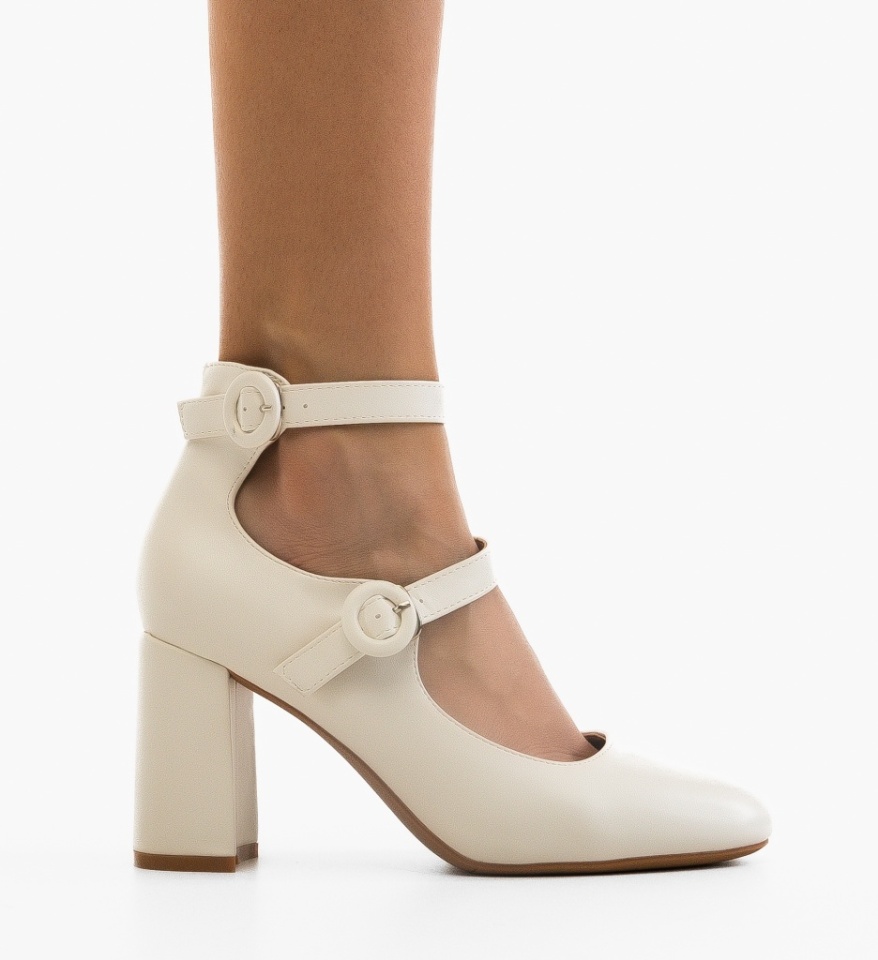 Pantofi dama Rasthe Albe