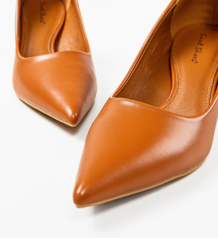 Pantofi dama Reid Camel - Img 2