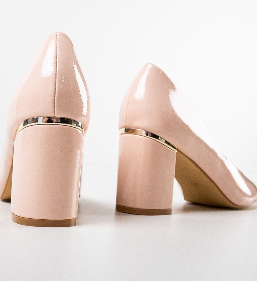 Pantofi dama Roach Bej - Img 12