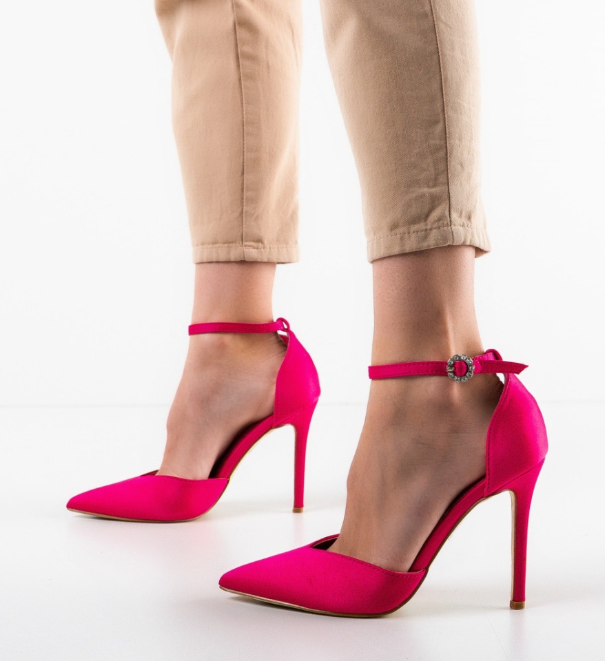 Pantofi dama Uneli Fuchsia - Img 5