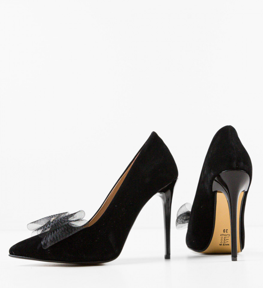 Pantofi dama Winere Negri - Img 4