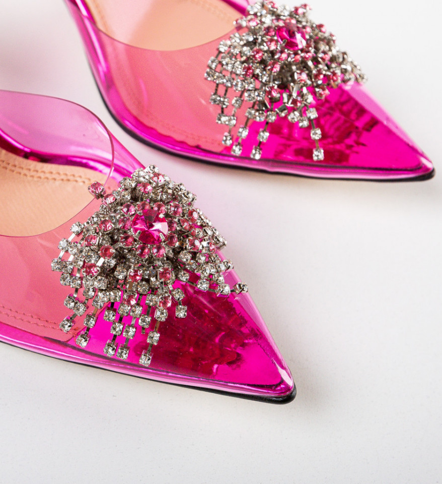 Pantofi dama Zanag Fuchsia - Img 5