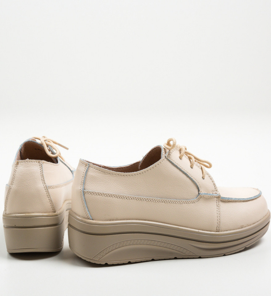 Pantofi Sport Atanom Bej - Img 4