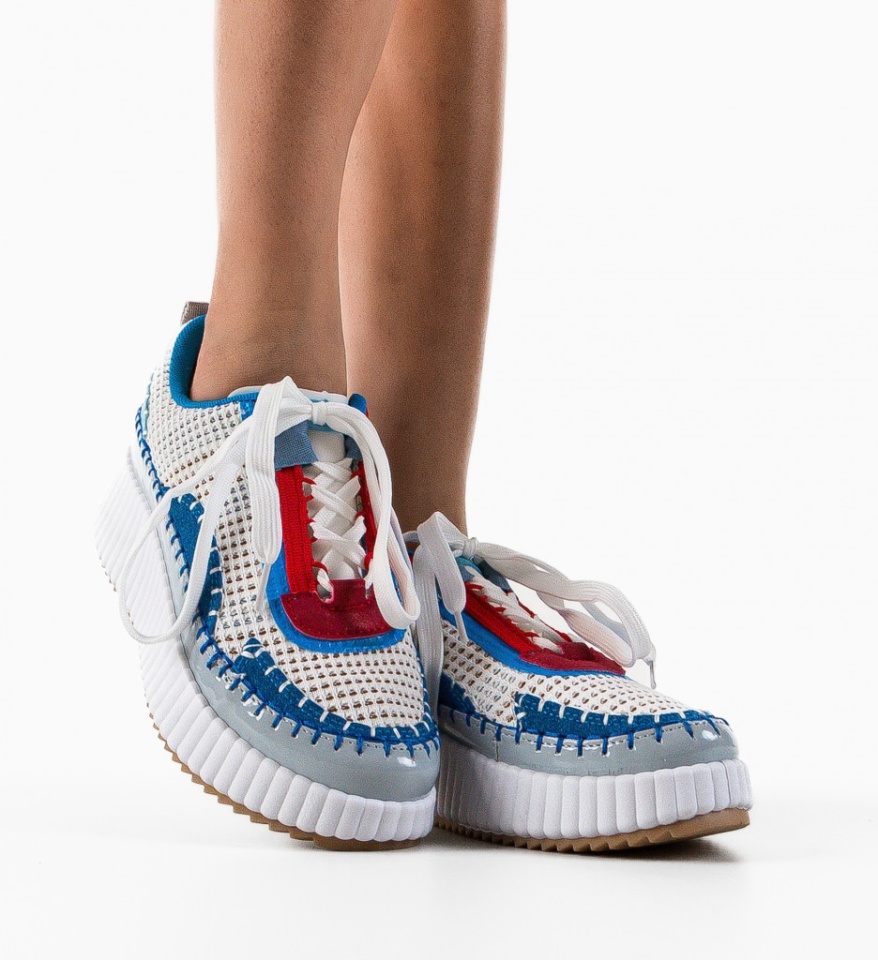 Pantofi Sport Duffy Stein Albastri - Img 7