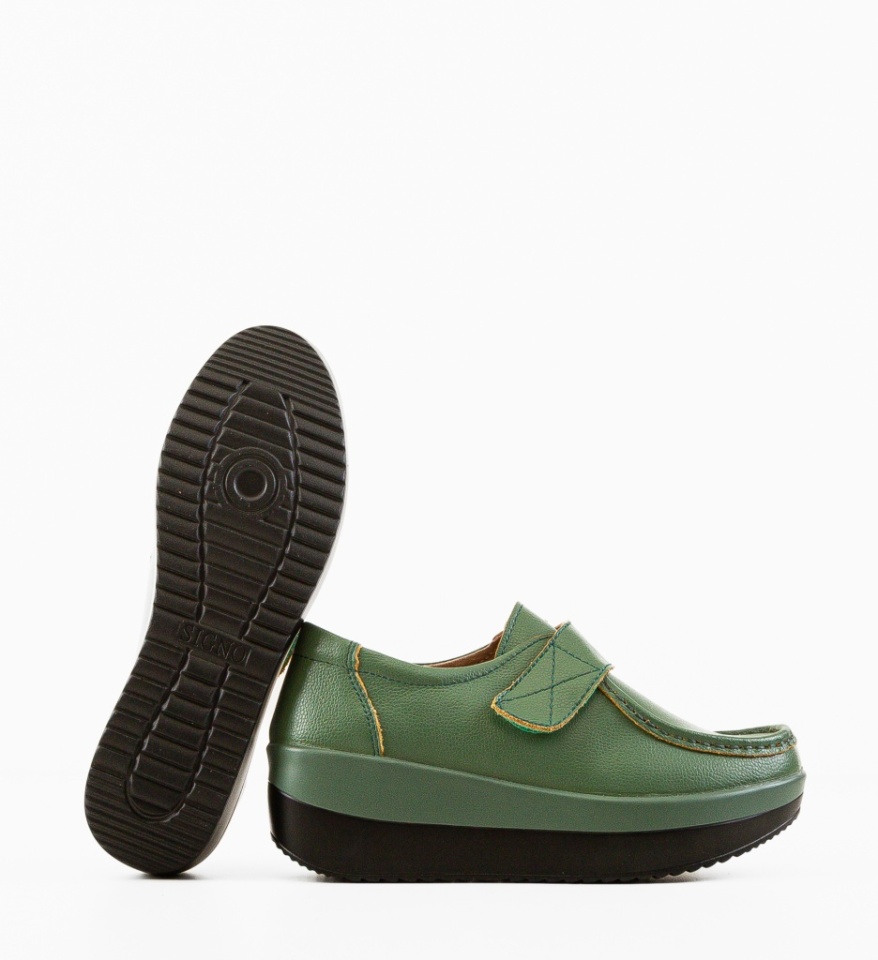 Pantofi Sport Groma Verzi - Img 4