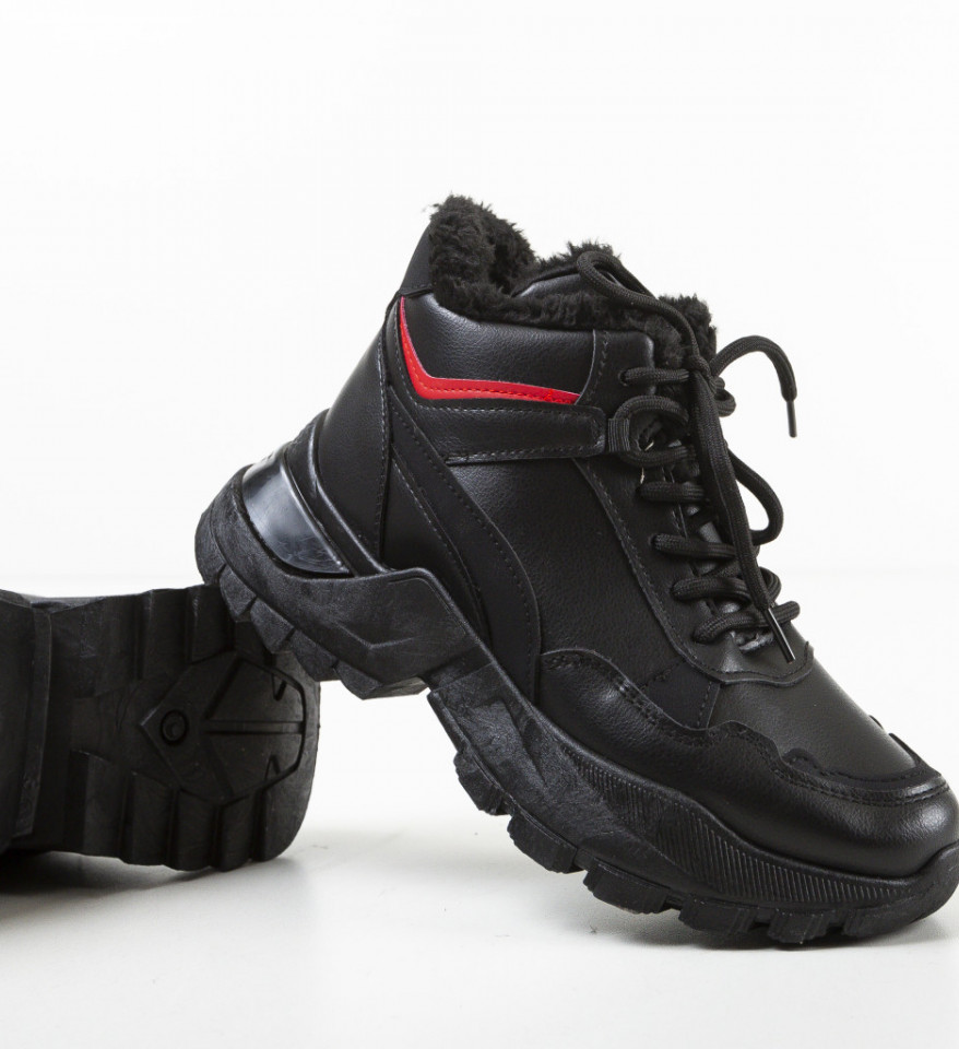Pantofi Sport Lionk Negri - Img 6