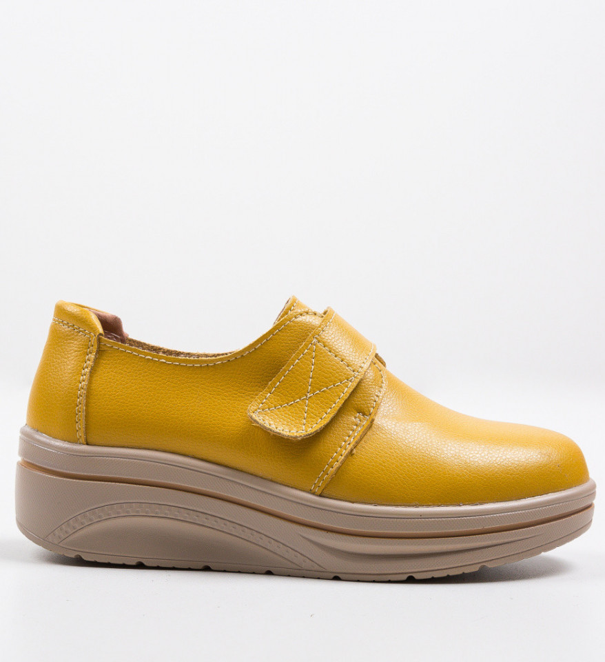Pantofi Sport Onionte Galbeni - Img 5