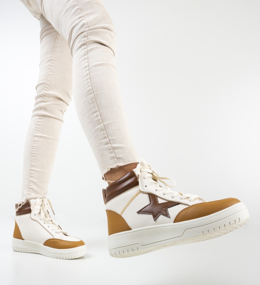 Pantofi Sport Rafe Bej - Img 11