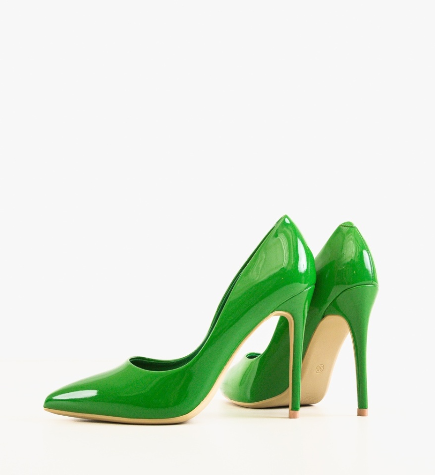 Pantofi stiletto dama Henriet Verzi - Img 2