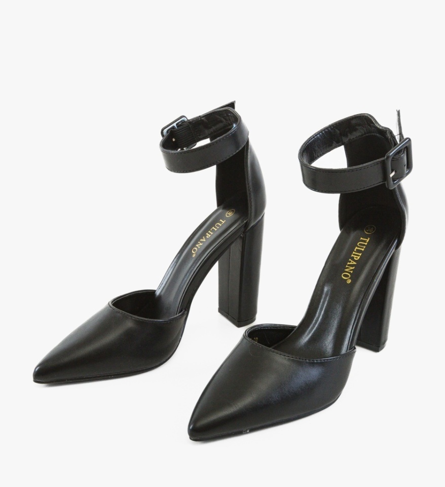 Pantofi stiletto dama Kekere Negri - Img 2