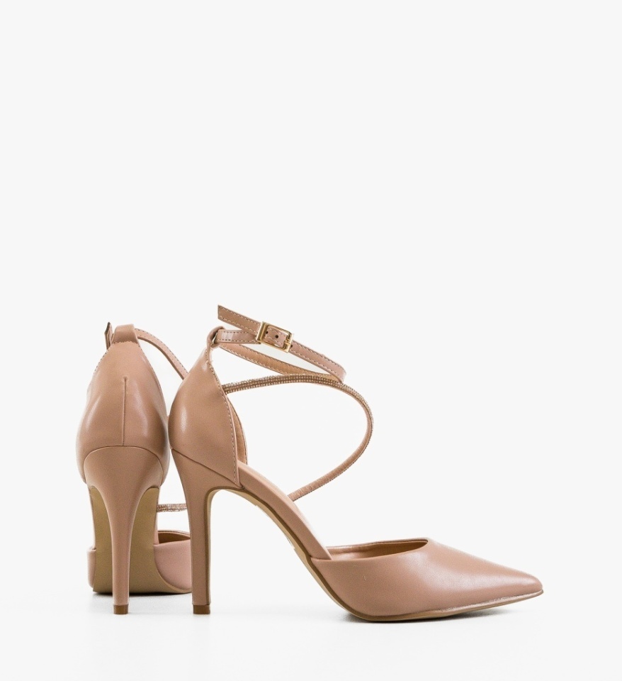 Pantofi stiletto dama Levvy Nude - Img 3
