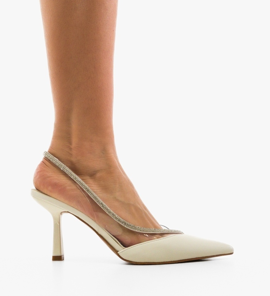 Pantofi stiletto dama Mykono Albi - Img 3