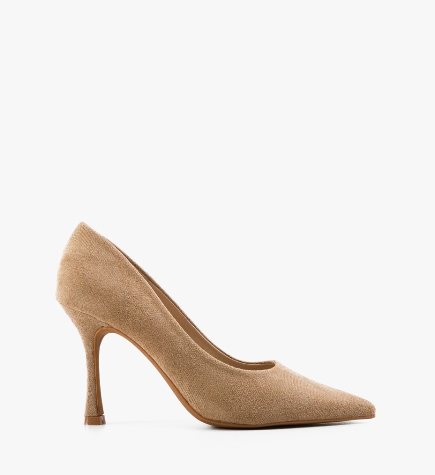 Pantofi stiletto dama Smart Bej - Img 3