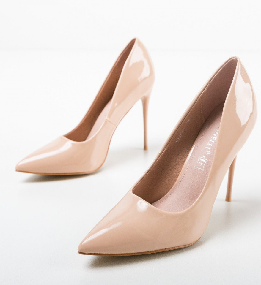Pantofi Telio Nude - Img 3