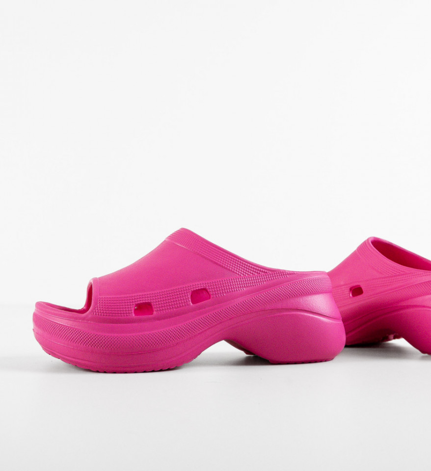 Papuci dama Kayla Fuchsia - Img 4