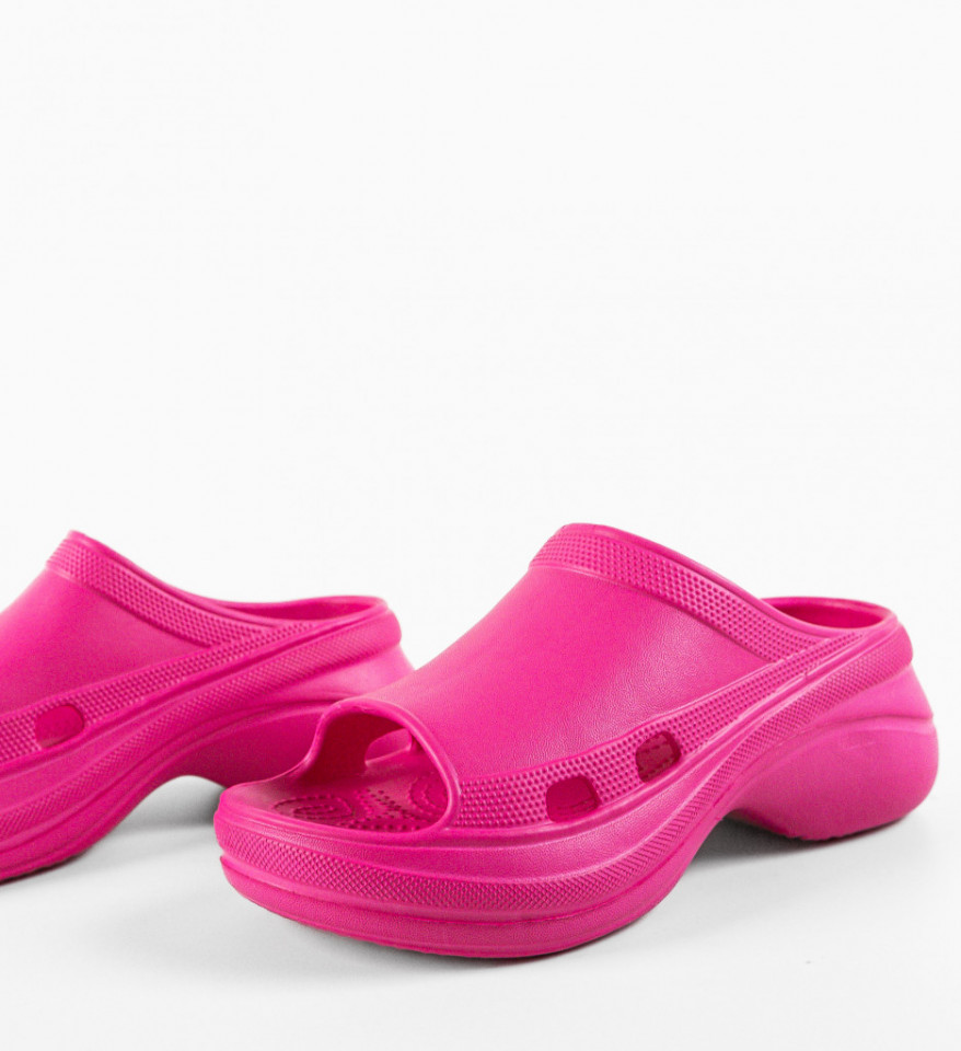 Papuci dama Lin Fuchsia - Img 2