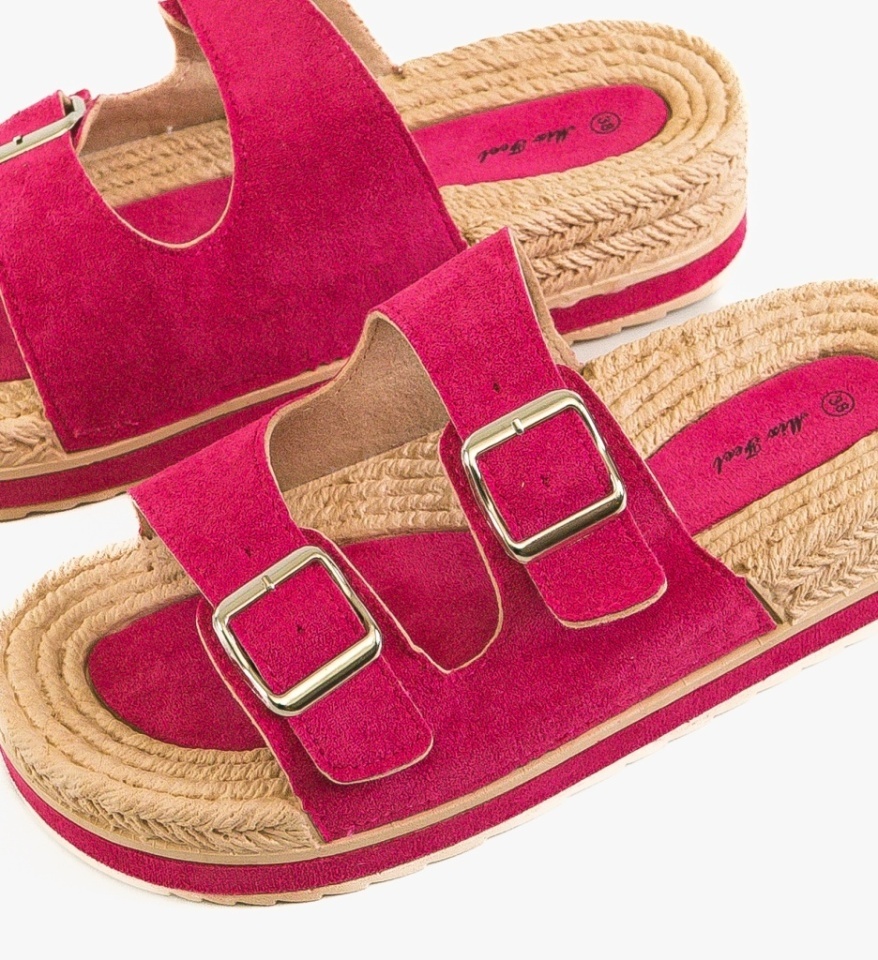 Papuci dama Roshun Fuchsia - Img 4