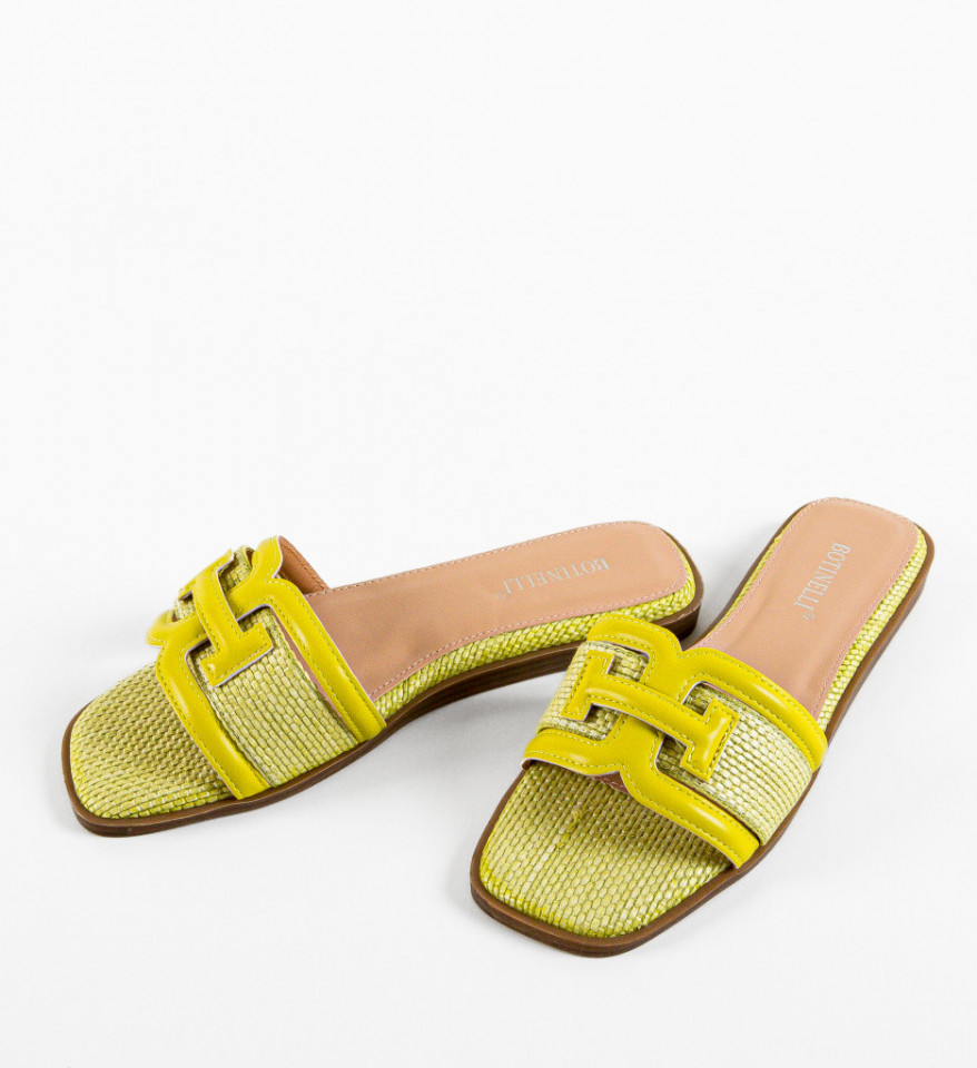 Papuci dama Stomp Verzi - Img 2