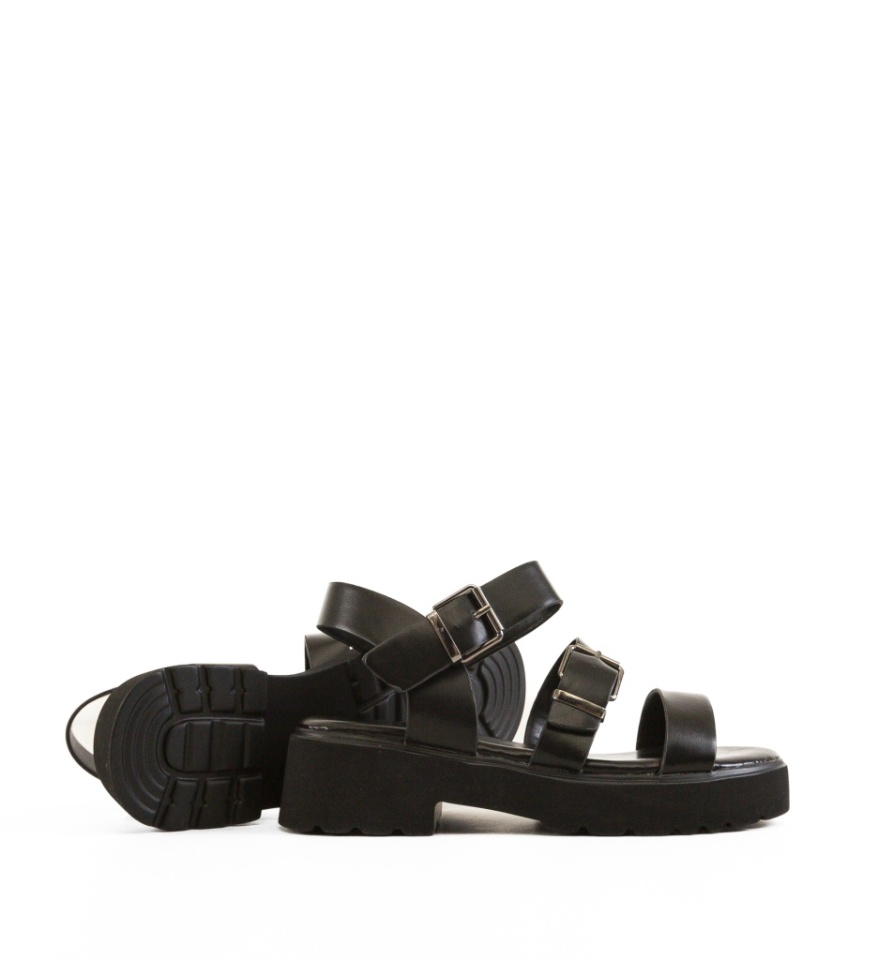 Sandale dama Aarav Negre - Img 2