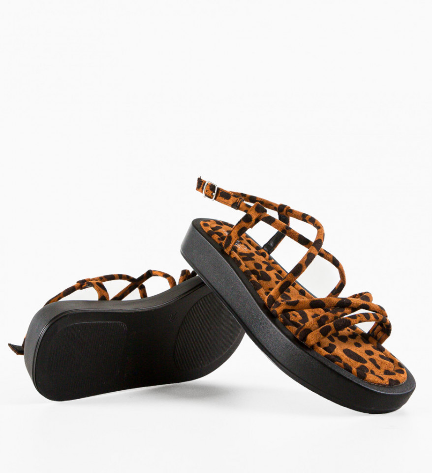 Sandale dama Ayers Animal Print - Img 4