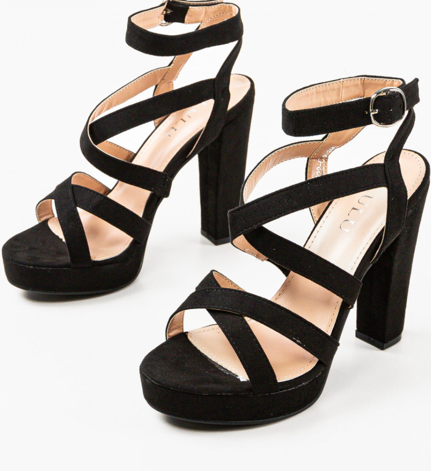 Sandale dama Grakie Negre - Img 3