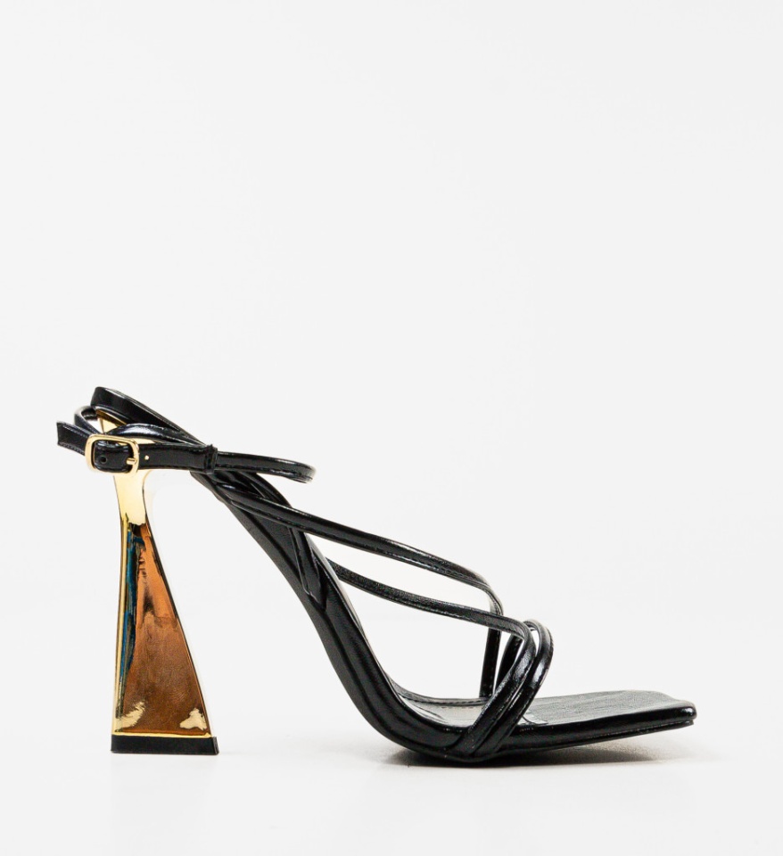 Sandale dama Lucsy Negre 2 - Img 6