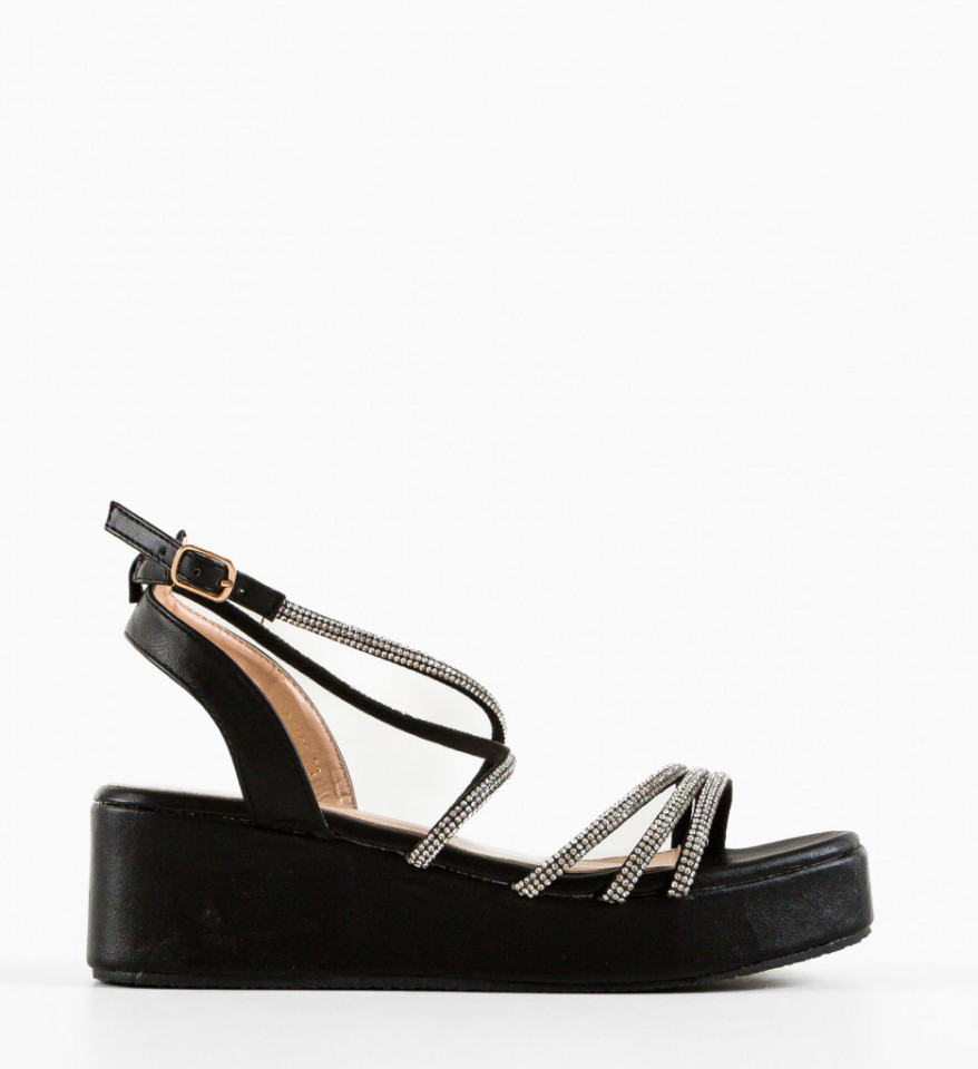 Sandale dama Okel Negre - Img 2