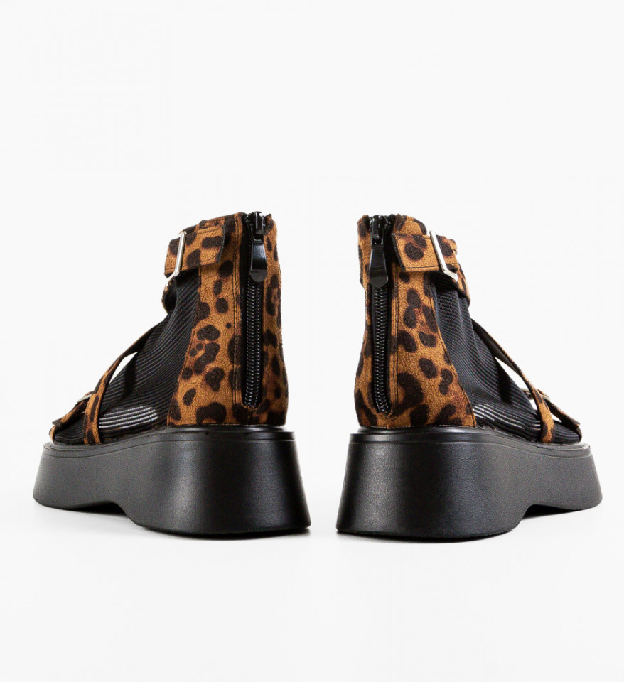 Sandale dama Tomila Animal Print - Img 4