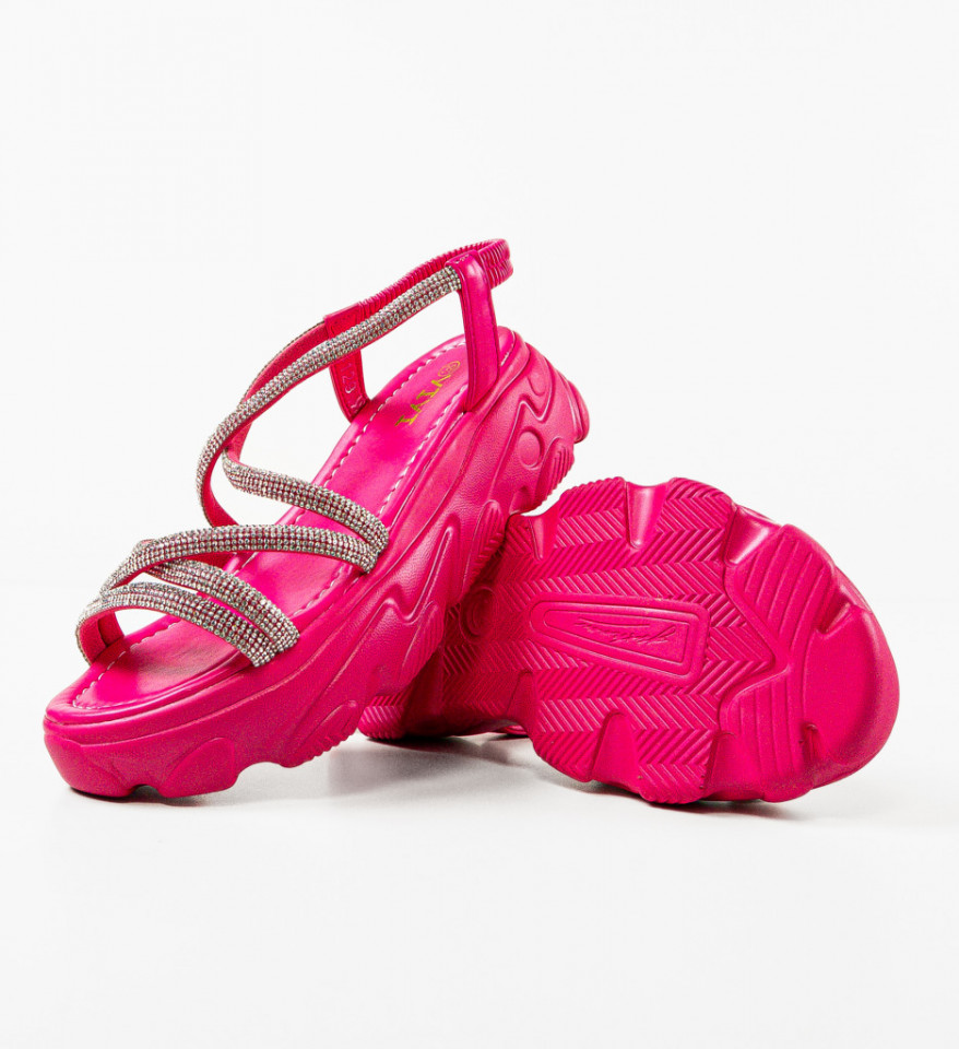 Sandale dama Zohay Fuchsia - Img 3