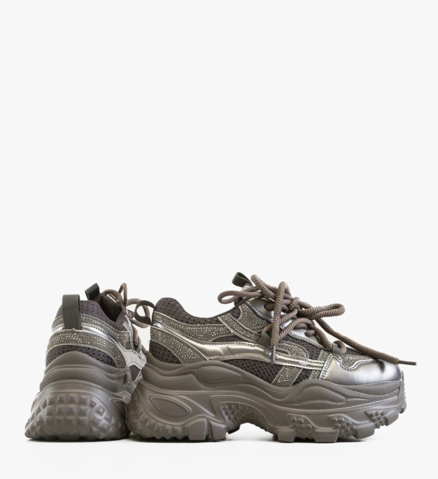 Sneakers dama Akuman Gri - Img 3
