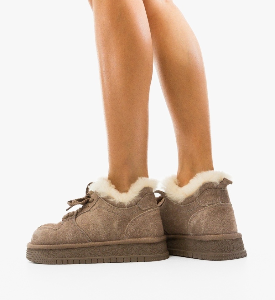 Sneakers dama Caberme Gri - Img 6