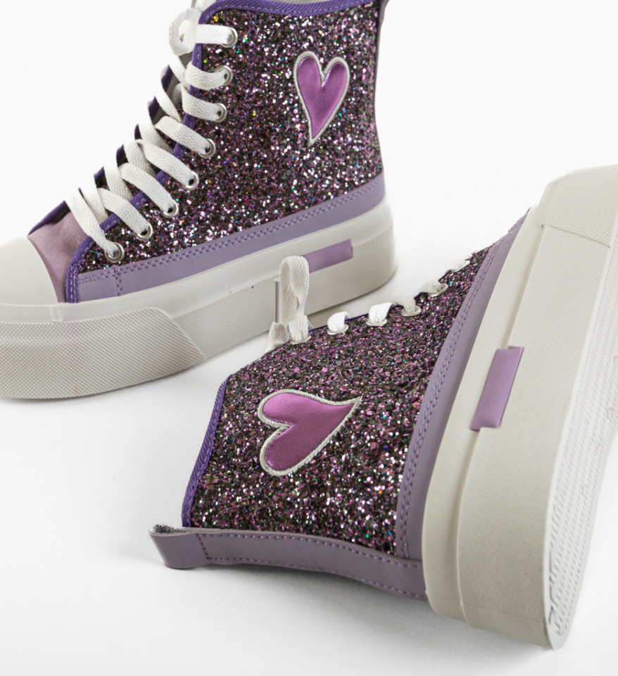 Sneakers dama Cuore Mov - Img 4