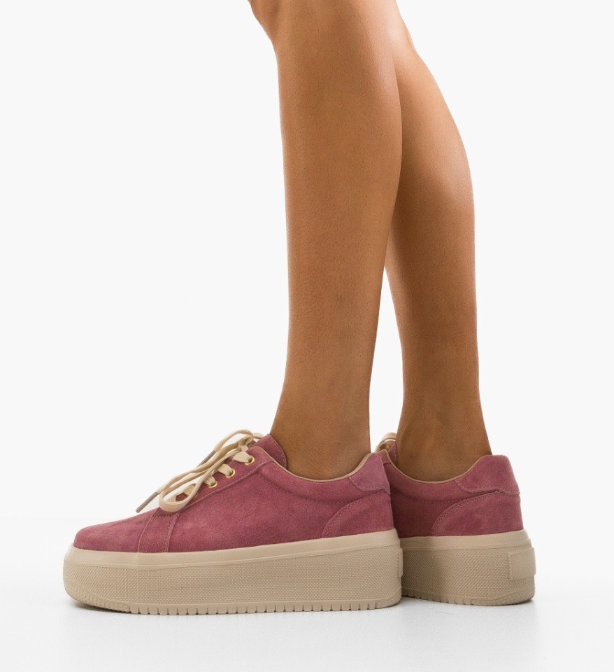 Sneakers dama Daravo Fuchsia - Img 6