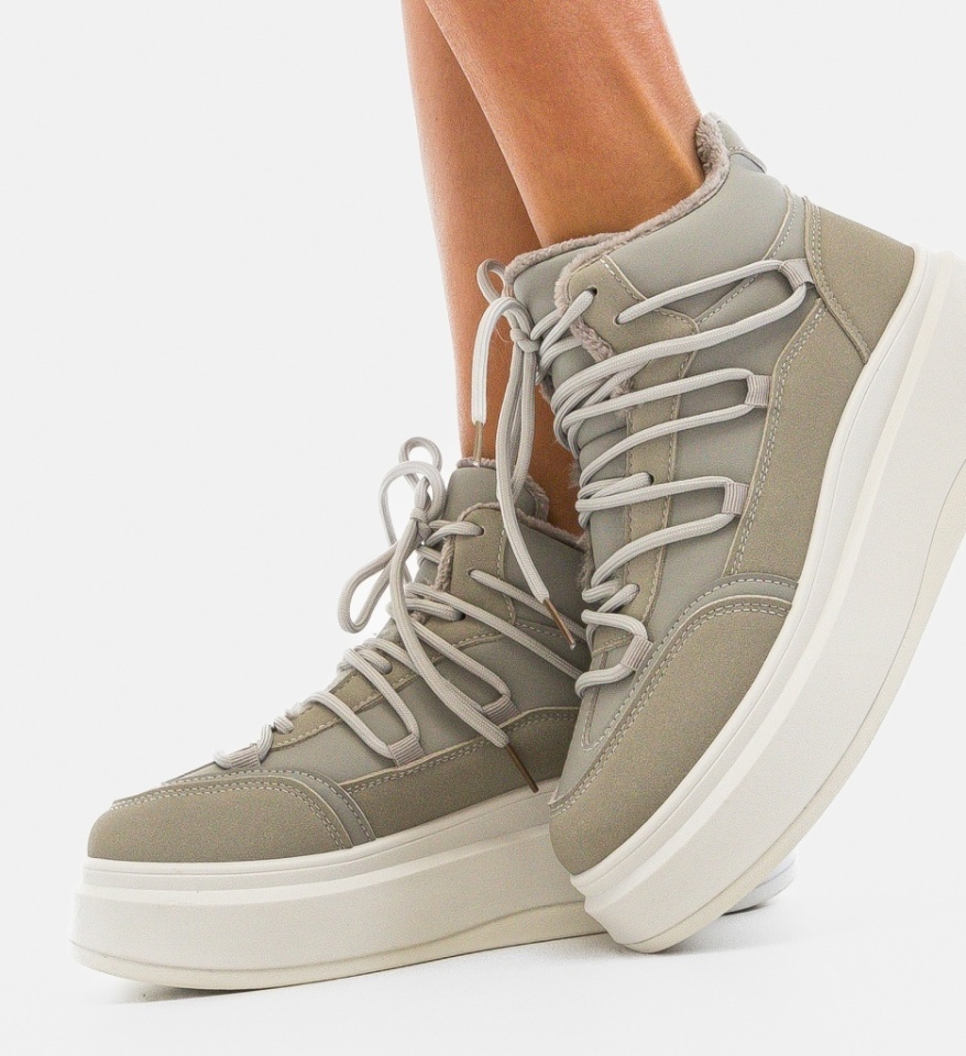 Sneakers dama Doldus Gri - Img 6