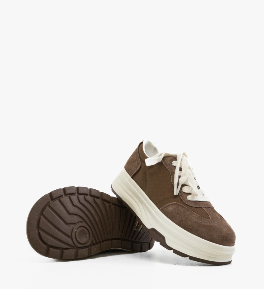Sneakers dama Dynal Khaki - Img 5