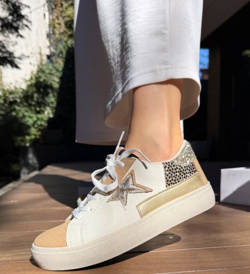 Sneakers dama Gaba Khaki - Img 4
