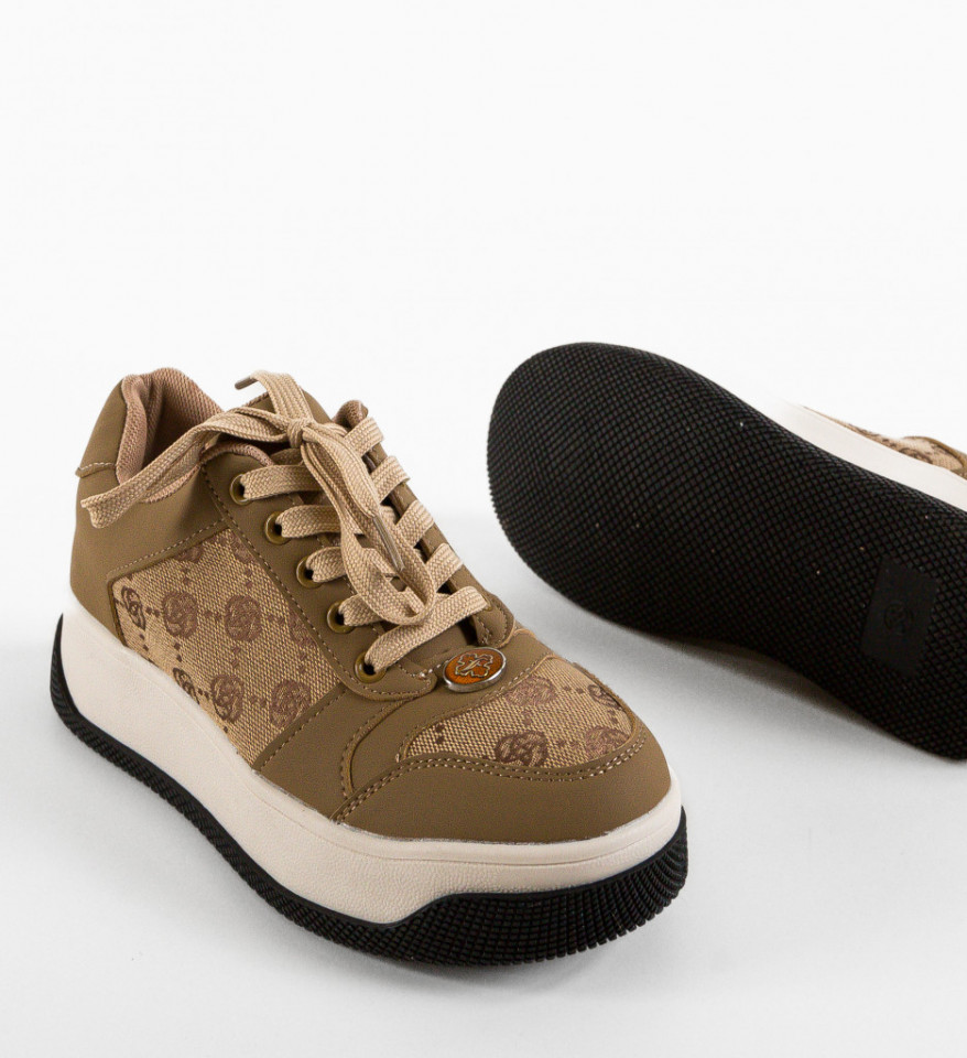 Sneakers dama Guett Khaki - Img 3