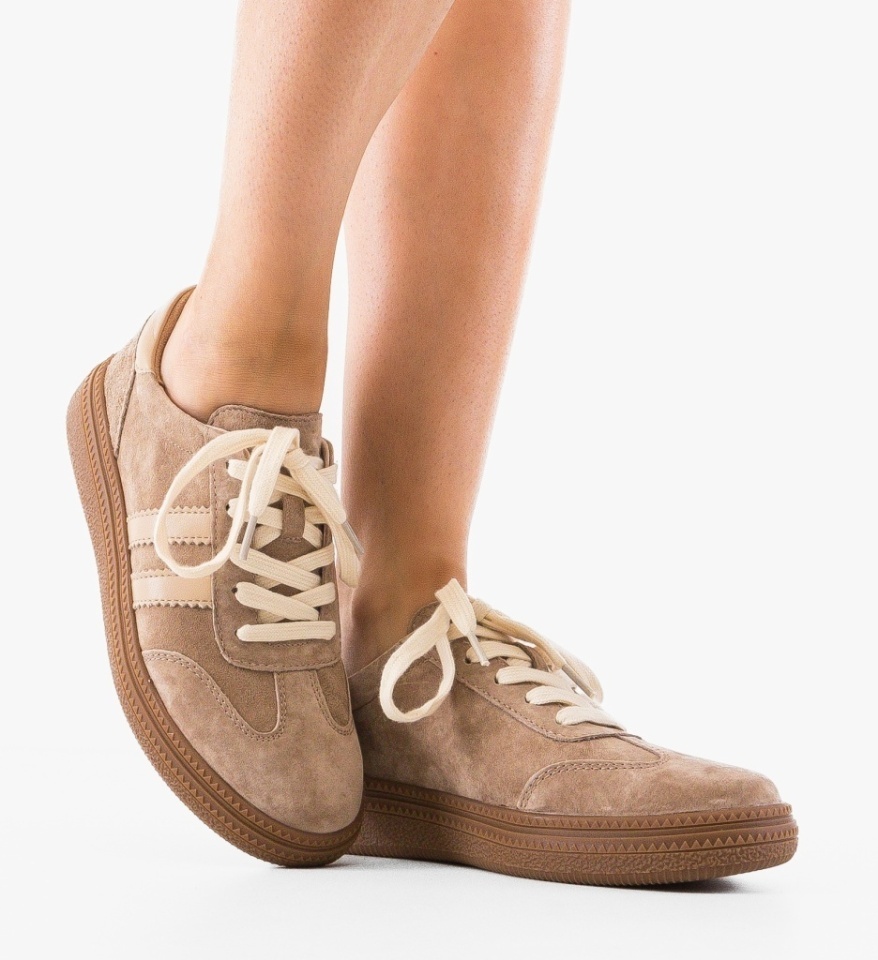 Sneakers dama Marok Khaki - Img 2