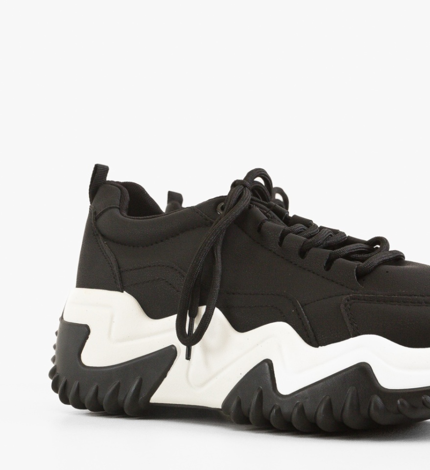 Sneakers dama Montaez Negri - Img 2