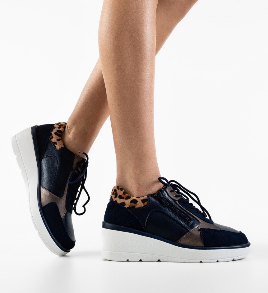 Sneakers dama Nysa Bleumarin - Img 6