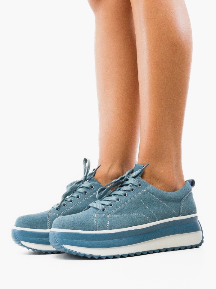Sneakers dama Oliver Albastri - Img 6