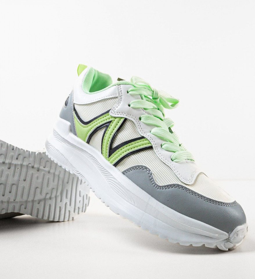 Sneakers dama Osborne Gri - Img 2
