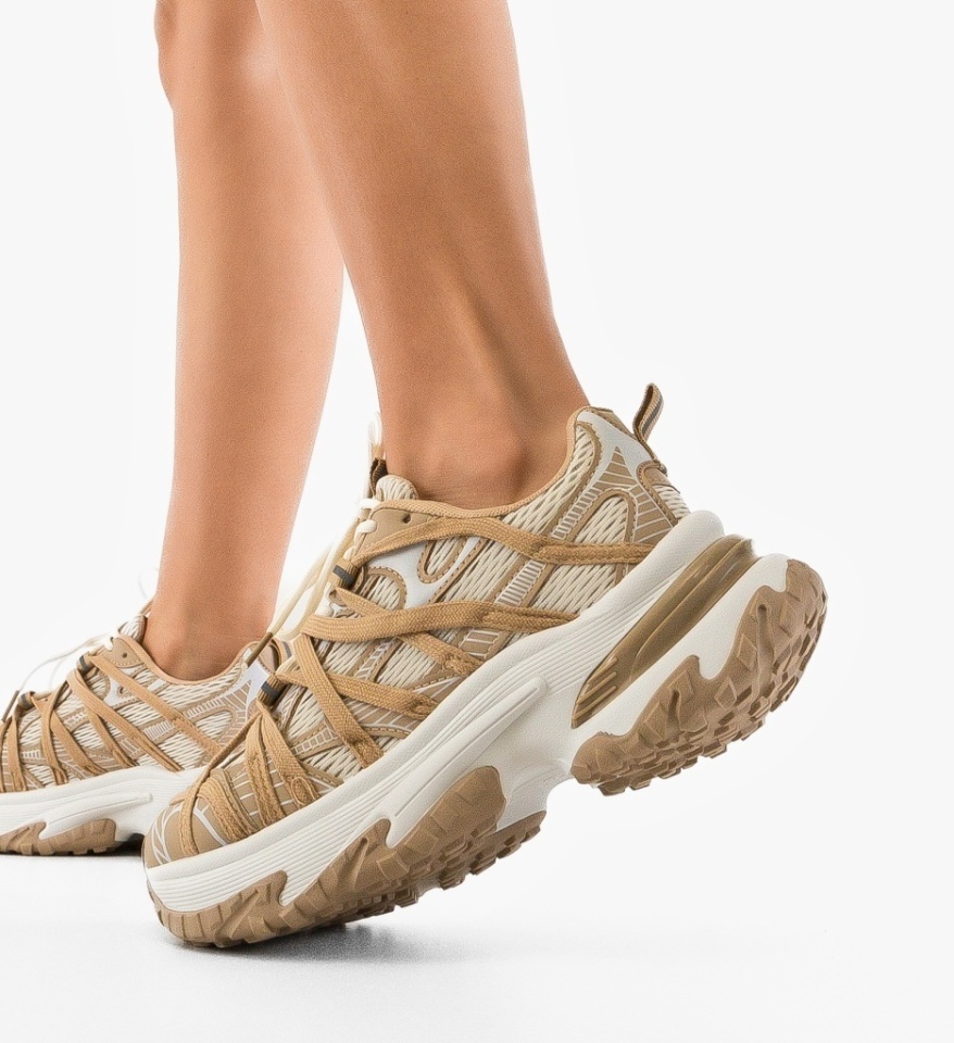 Sneakers dama Ranbow Khaki - Img 2