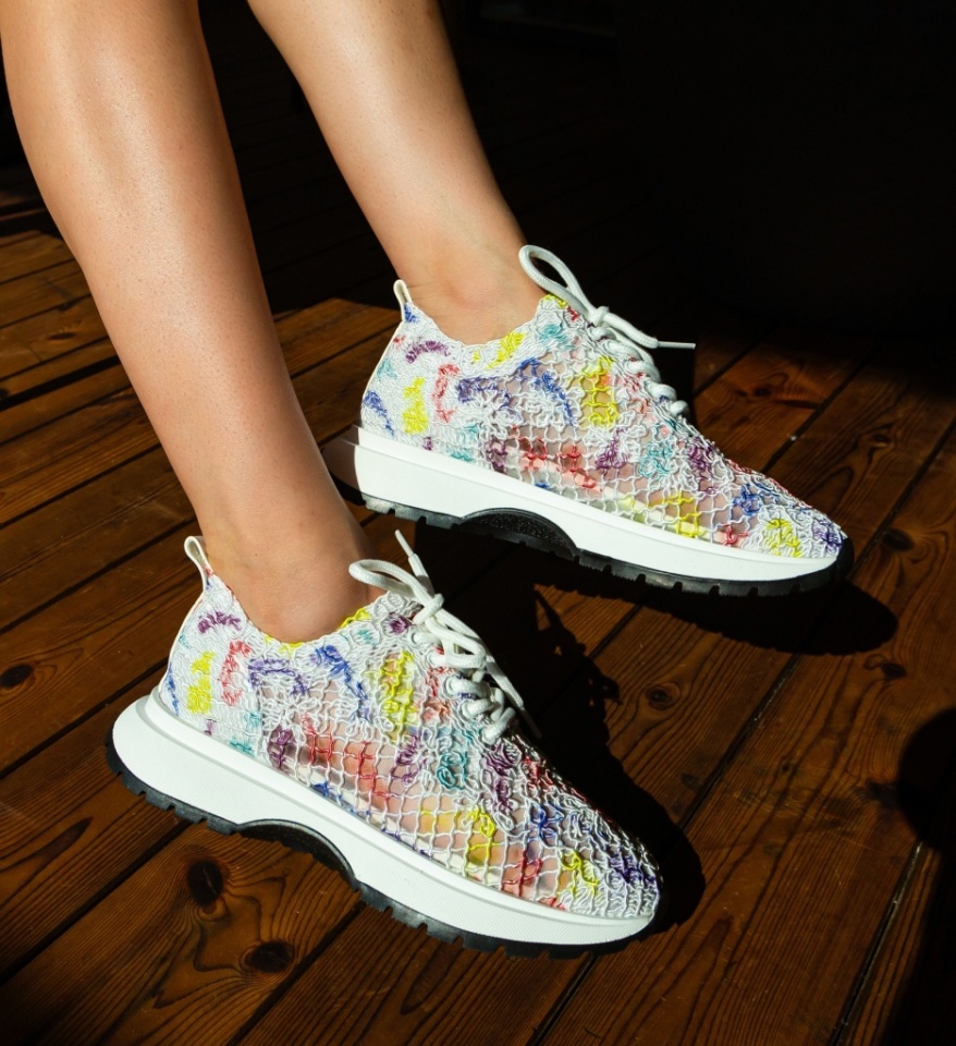 Sneakers dama Raven Multi 2 - Img 8