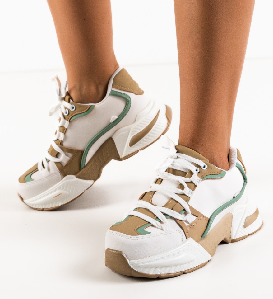 Sneakers dama Samir Khaki - Img 5