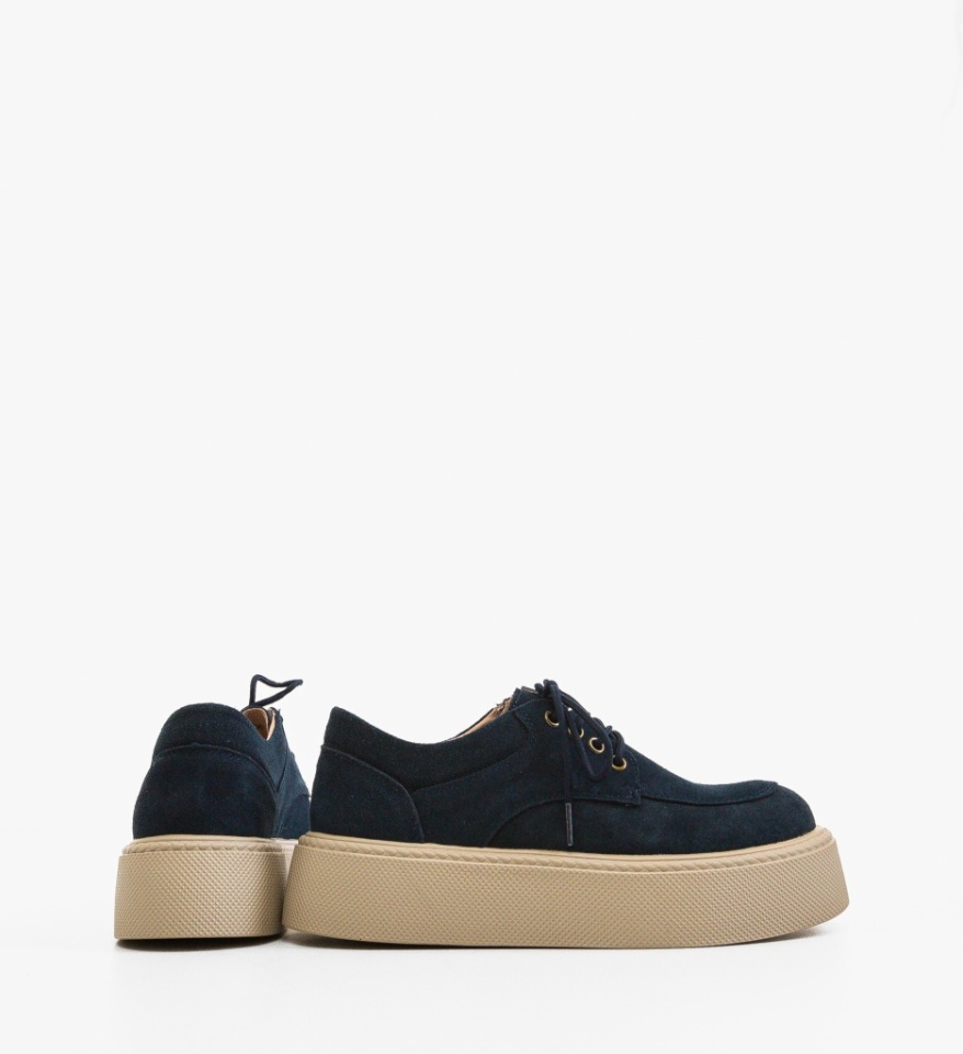 Sneakers dama Sweep Albastri - Img 3