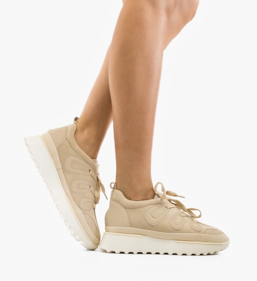 Sneakers dama Tyler Bej - Img 6