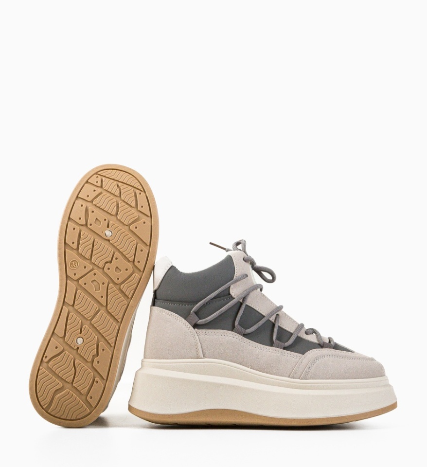 Sneakers dama Voldus Gri - Img 3